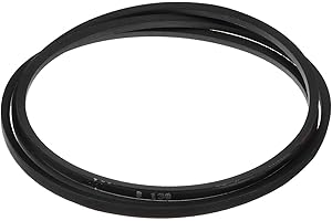 uxcell B130 Rubber V Belt, B Section V-Belt 132.7" Outside Circumference x 0.67" Width x 0.43" Thick, Industrial Power Transm