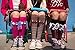 Women's Novelty Knee High Socks With Ears & Grippy Soles (Pink Spanky), Spanky, One Size