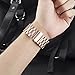 Valuebuybuy Stainless Steel Metal Clasp Buckle Wrist Strap for Apple Watch - Rose Gold/38mm