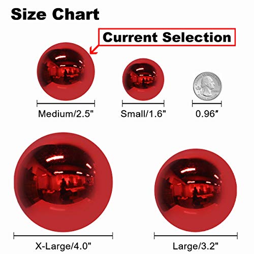 image for GameXcel Christmas Balls Ornaments for Xmas Tree - Shatterproof Christ