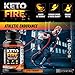 Keto MCT Pills - Keto Fire Exogenous Ketones BHB Capsules - Reach Ketosis Faster - 60 Capsules