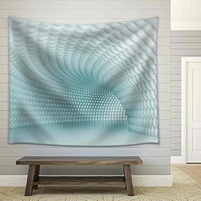 Modern Tunnel - Fabric Wall Tapestry Home Decor - 51x60 inches