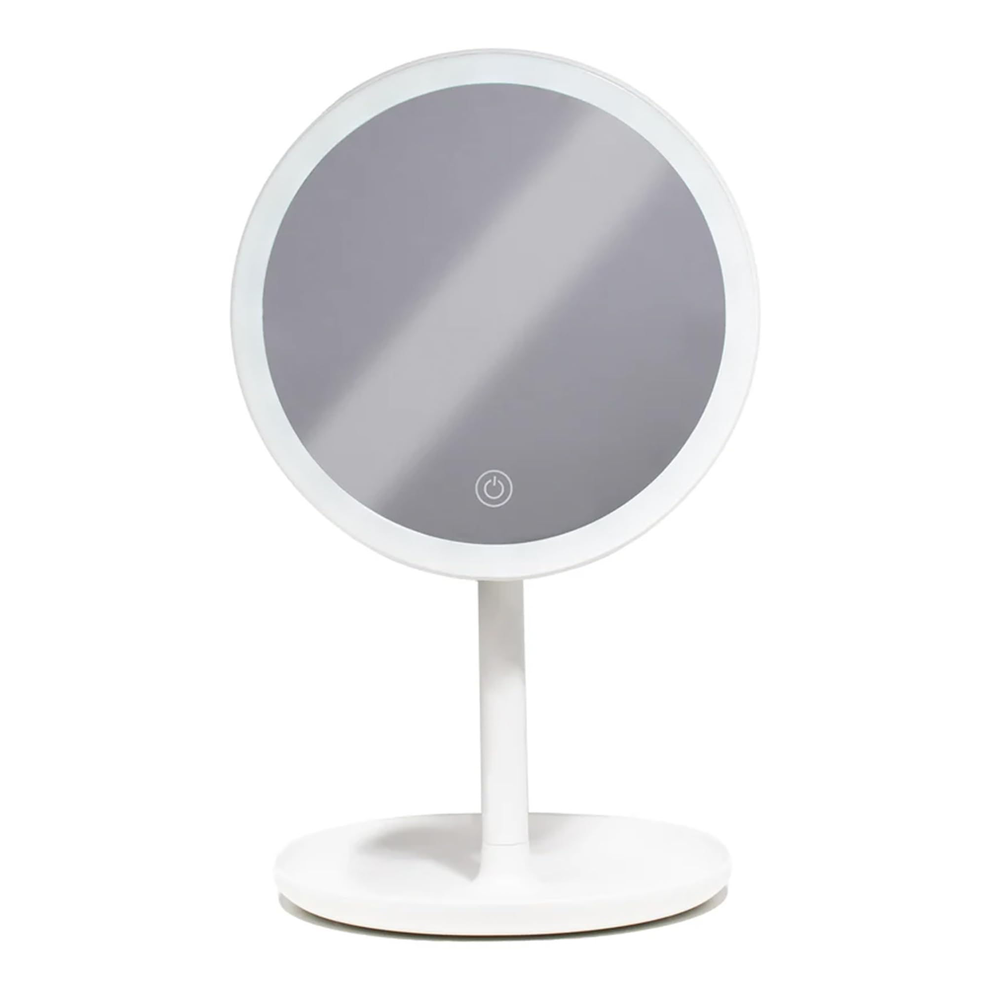 StylPro Melody Rechargeable Bluetooth Light-Up Mirror with Dimmable Lighting & Built-In Speaker – Perfect for Makeup and Beauty Routines