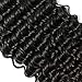 Deep Wave Bundles With Closure Free Part 8A Brazilian Virgin Human Hair Wet and Wavy Pineapple Wave Bundles With Closure Swiss Lace Closure Deep Wave 100% Unprocessed Virgin Hair (16 18 20+14)