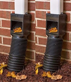 Amerimax Black InvisaFlow Downspout