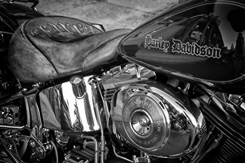 12 x 18 Harley Davidson Art Harley Photo Wall Art Motorcycle Art Father's Day Gift Man Cave Decor Garage Decor Gift For Biker Mens Gift