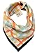 Kishu Baby Bandana Bib Unisex Reversible Cotton Muslin Plaid One Size Multicolor