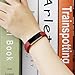 Adepoy Fitbit Alta Bands and Alta HR Bands, Leather Replacement Wrist Bands for Fitbit Alta HR and Fitbit Alta Red