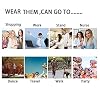 Womens-Comfortable-Working-Nurse-Shoes-Non-Slip-Adjustable-Breathable-Walking-Buffer-Fitness-Casual-Nursing-Orthotic-Lightweight-Shoes-Arthritis-Diabetes-Heel-Pain-Foot-Pain-Plantar-Fasciitis