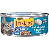 Purina Friskies Wet Cat Food, Shreds - (24) 5.5