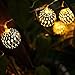 Ucharge Solar Led Light Warm Lights 10led 11ft Outdoor Solar Fairy String Lights Globes for Patio, Lawn, Garden, Yard, Home, Party, Holiday, Christmas Tree, Outdoor Decoration