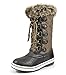 ARCTIV8 Women's Winter Cold Weather Mid High Faux Fur Snow Boots