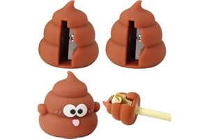 Manual Pencil Sharpener Poop Shaped Pencil Sharpener Pencil Cutter Office School Table Sharpeners Stationery for Student