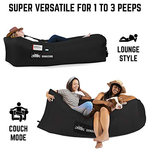 Chillbo Shwaggins Inflatable Couch Cool Inflatable Chair. Upgrade
