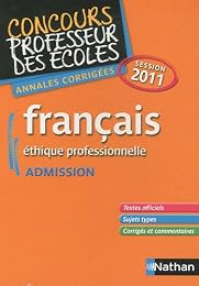 Français, éthique professionnelle