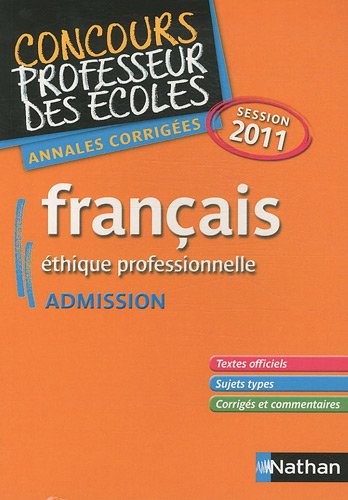Français, éthique professionnelle