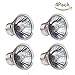 CTKcom 4-Pack 50W Heating Lamp,110V F Heating Lamp Spot Lamp for Turtle Aquarium Aquatic Reptile Lizard Habitat Heat Lighting,4 Pcs
