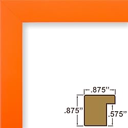 Craig Frames Confetti, 16 x 22 Inch Modern Orange