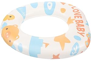 HAPINARY Potty Training Seat Soft Padded Toilet Trainer Ring Potty Seat for Boys and Random Style