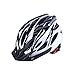 Best 007 Adult Cycling Bike Helmet (Black&White)