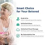 ECG Monitor, Handheld ECG Heart Rate Monitors for Smart Phone, Wireless Heart Rhythm Tracking Without ECG Electrodes… - Image 4