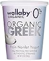 Wallaby Organic, Non Fat Greek Yogurt, Plain, 32 oz