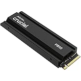 Crucial P510 PCIe Gen5 NVMe 1TB SSD with Heatsink, Up to 11,000MB/s, TLC NAND, Laptop & Desktop (PC) Compatible, for Gamers &