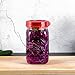 Fermenting Lids, Fermentation Glass Weights, Sauerkraut Packer, Pump (6 Wide Mouth Lids + Pump)