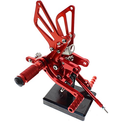 image for FXCNC Racing Motorcycle Rearset Foot Pegs Rear Set Footrests Fully Adj