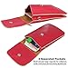 Universal Multipurpose Cute 3D Red Fox Design Synthetic Leather Wallet Crossbody Cell Phone Bag Mini Pouch for iPhone 6/6S,6Plus/6S Plus,Note 5,Note 4,Galaxy S7,S7 Edge