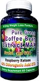 910mg Pure Green Coffee Bean Extract MAX ~ Svetol ~ GCA ~Raspberry Ketones ~ Contains up to 48% Chlorogenic Acid ~ Strongest Diet Pill