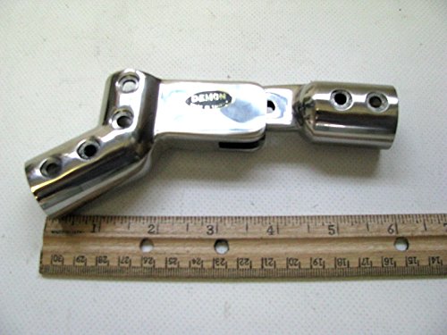 Stainless Steel Boat Ladder Hinges 7/8" Tube OD Pair (2) Demon Brand SURPLUS