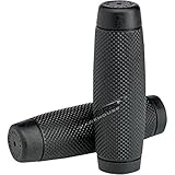 Biltwell Inc. Recoil Grips for 1in. Handlebars - Black GR-GCY-01-BK