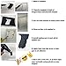 Dragon Grips Grip Tape Textured Rubber Decal for iPad Laptop Gun Grip Motorcycle Tank Grip (Black, 12x12)
