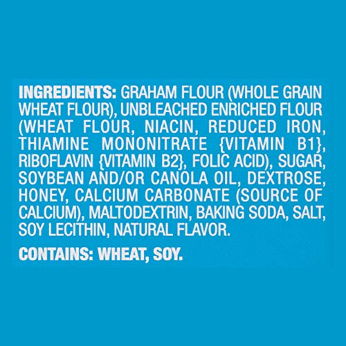 Teddy Grahams Honey Graham Snack Packs, 12 Count Individual Snack Bags