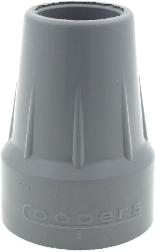 Pack of 2 - Genuine Coopers 19mm 3/4" Type Z Rubber Ferrules End Caps Stoppers Tips for Walking Sticks Canes