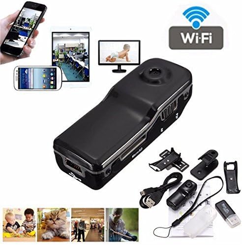 MD81 Mini Wireless WiFi/IP Remote Surveillance DV Security Cam Camera for iOS Android Phone