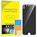 JETech Privacy Screen Protector for iPhone 6 and iPhone 6s Anti-Spy Tempered Glass Film