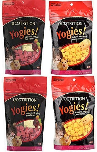 eCOTRITION Yogies for Hamsters/Gerbils/Rats, 3.5-Ounce
