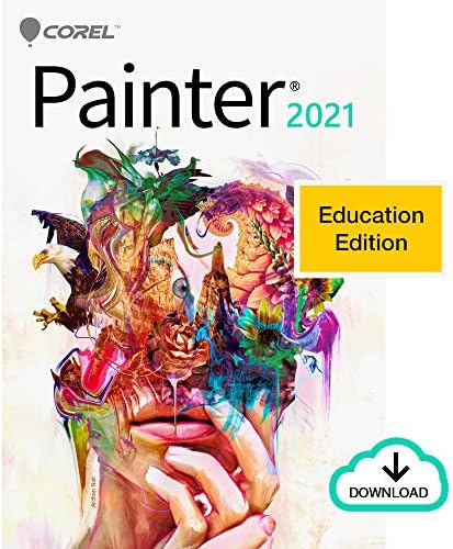 Corel Painter 2021 Education Edition | Digital Painting Software | Illustration, Concept, Photo, and Fine Art [PC Download]