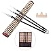 NUOLUX Chinese Calligraphy Set Sumi Drawing Painting Art Brush Pen(3 sizes with Penholder and Medium Pen Shade)