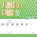 Jumbo Grid Large Print 2019 12 x 12 Inch Monthly Square Wall Calendar with Foil Stamped Cover by Plato, Easy to See with Large Font by 