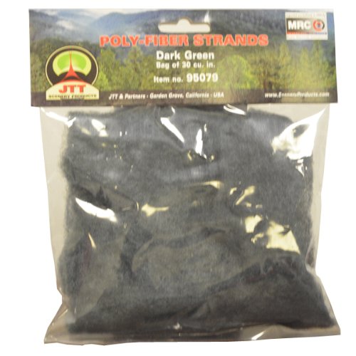 JTT Scenery Products Poly-Fiber Strands, Dark Green