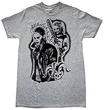 Suicide Squad Harley Quinn Good Night Joker Mens Gray T-shirt