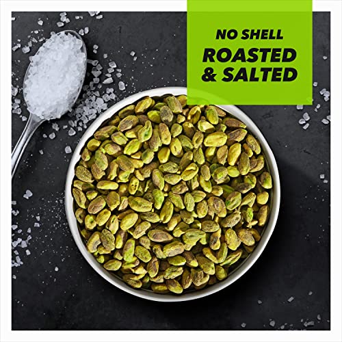 Wonderful Pistachios, No Shells, Roasted and Salted Nuts, 12 Ounce