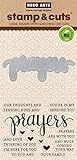 Hero Arts DC183 Prayers Stamp & Cut Art and Craft Product