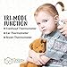 Baby Thermometer - Forehead and Ear Thermometer for Fever by DrKea - Accurate Dual Mode Professional Medical Body Fever Thermometers for Baby, Kid and Adult | Clinical Thermometer