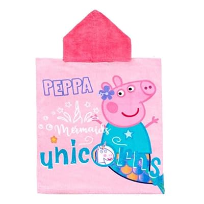 Buy Peppa Pig Unicorn Kids Towel Poncho Online Kuwait Ubuy