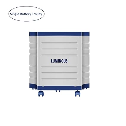 Luminous Single Flat Trolley - Luminous Single Trolley for Inverter, Battery, UPS