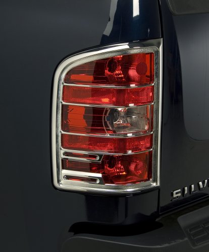 Putco 400890 Chrome Tail Light Cover for Select Chevrolet Models